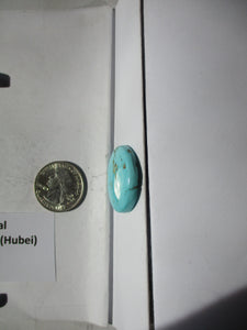 36.7 ct. (28x26x5 mm) 100% Natural Qingu Mine Turquoise  Cabochon, Gemstone, # AA 008
