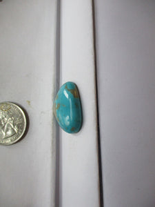 22.8 ct. (25x19.5x5.5 mm) Stabilized Kingman Turquoise, Cabochon Gemstone, 1CN 032