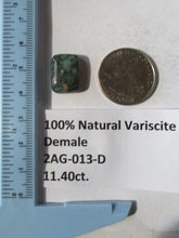 Load image into Gallery viewer, 11.4 ct. (16x12x6 mm) 100% Natural Damele Variscite Cabochon Gemstone, # 2AG 013 S