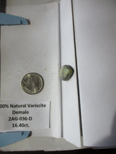 Load image into Gallery viewer, 16.4 ct. (25x16x6 mm) 100% Natural Damele Variscite Cabochon Gemstone, # 2AG 036 S