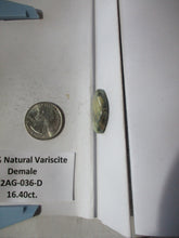 Load image into Gallery viewer, 16.4 ct. (25x16x6 mm) 100% Natural Damele Variscite Cabochon Gemstone, # 2AG 036 S