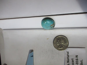 24.3ct. ct. (26x20x6 mm) 100% Natural Nacozari (Naco) Turquoise Cabochon Gemstone, # 2AH 016 s