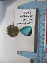 Load image into Gallery viewer, 19.6 ct. (22x19x6 mm) 100% Natural Nacozari (Naco) Turquoise Cabochon Gemstone, # 2AH 032 s