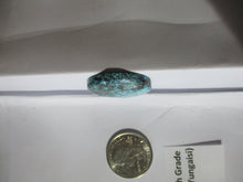 Load image into Gallery viewer, 30.2 ct. (28.5x24x5 mm) 100% Natural High Grade Web Cloud Mountain (Yungaishi) Turquoise Cabochon Gemstone, GO 106