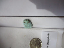 Load image into Gallery viewer, 15.4 ct. (24x15x5  mm) 100% Natural Cloud Mountain (Yungaishi) Turquoise Cabochon Gemstone, 1CN 010