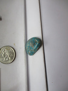 17.4 ct. (28x20x4.5 mm) Stabilized Kingman Turquoise, Cabochon Gemstone, 1CN 025