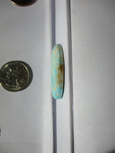 Load image into Gallery viewer, 32.6 ct. (37x19x6 mm) 100% Natural Royston Turquoise Cabochon Gemstone, # FZ 021