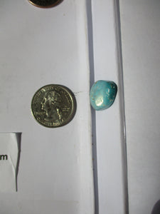 13.9 ct (23x14x4.5 mm) Enhanced Nevada Blue Gem Turquoise, Cabochon Gemstone, # 1CM 048 s