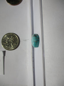 14.4 ct (18x14x5.5 mm) Enhanced Nevada Blue Gem Turquoise, Cabochon Gemstone, # 1CM 054 s