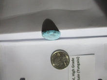 Load image into Gallery viewer, 29.9 ct. (32x19.5x5 mm) 100% Natural High Grade Web Cloud Mountain (Yungaishi) Turquoise Cabochon Gemstone, GO 113
