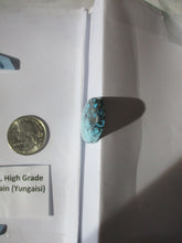 Load image into Gallery viewer, 38.1 ct. (32x23x6 mm) 100% Natural High Grade Web Cloud Mountain (Yungaishi) Turquoise Cabochon Gemstone, GU 042