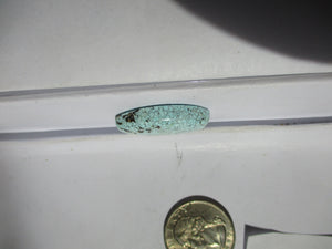 21.6 ct. (29x16x6 mm) 100% Natural Web Blue Moon Turquoise Cabochon Gemstone, # GA 073