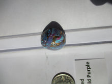 Load image into Gallery viewer, 53.3 ct. (35x20.5x9 mm) Pressed/Dyed/Stabilized Kingman Wild Purple Mohave Turquoise Gemstone # 1CS 054