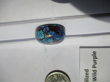 Load image into Gallery viewer, 49.7 ct. (23X22X10.5 mm) Pressed/Dyed/Stabilized Kingman Wild Purple Mohave Turquoise Gemstone # 1CS 060