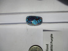 Load image into Gallery viewer, 42.3 ct. (24X20X9 mm) Pressed/Dyed/Stabilized Kingman Wild Purple Mohave Turquoise Gemstone # 1CS 066