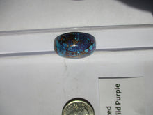 Load image into Gallery viewer, 56.8 ct. (26X5X24X10 mm) Pressed/Dyed/Stabilized Kingman Wild Purple Mohave Turquoise Gemstone # 1CS 067