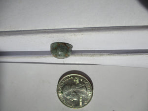 9.7 ct. (14.5x13x7 mm) 100% Natural Damele Variscite Cabochon Gemstone, # 2AG 075 S