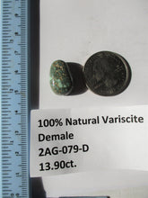 Load image into Gallery viewer, 13.9 ct. (18x13x8 mm) 100% Natural Damele Variscite Cabochon Gemstone, # 2AG 079 s