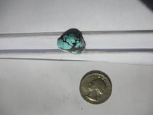 Load image into Gallery viewer, 22.8 ct. (27x16x6 mm) 100% Natural Qingu Mine, Hubei Turquoise Cabochon Gemstone, # 1CS 034
