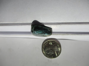 33.7 ct. (27x22x8 mm) Stabilized Qingu Mine (Hubei) Turquoise Cabochon Gemstone, # 1CP 026