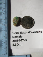 Load image into Gallery viewer, 8.3 ct. (18x12x5 mm) 100% Natural Damele Variscite Cabochon Gemstone, # 2AG 097 s