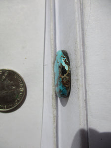 17.1 ct. (24x17x4.5 mm) 100% Natural Sierra Nevada Turquoise Cabochon Gemstone, # HG 27