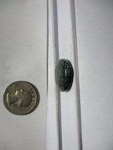 20.1 ct. (23x20x6 mm) Stabilized Qingu Mine (Hubei) Turquoise Cabochon Gemstone, 1CQ 078