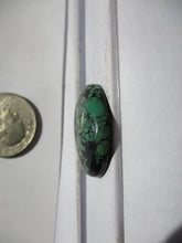 Load image into Gallery viewer, 29.3 ct. (28x24x6 mm) Stabilized Qingu Mine (Hubei) Turquoise Cabochon Gemstone, 1CV 037
