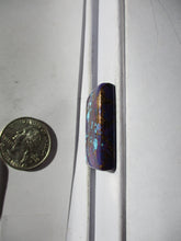 Load image into Gallery viewer, 53.9 ct. (31x21x6 mm) Pressed/Dyed/Stabilized Kingman Purple Mohave Turquoise Gemstone # 1BS 003