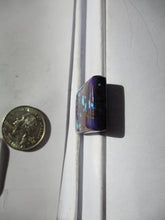 Load image into Gallery viewer, 53.9 ct. (31x21x6 mm) Pressed/Dyed/Stabilized Kingman Purple Mohave Turquoise Gemstone # 1BS 003