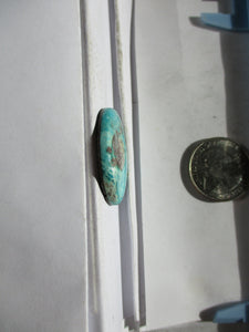 31.7 ct. (32x24x5 mm) Natural Bisbee Turquoise Cabochon Gemstone, 1DD 046