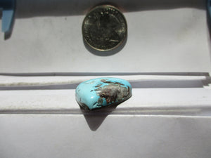 40.8 ct. (29x26x7 mm) Natural Bisbee and Quartz Turquoise Cabochon Gemstone, 1DD 050