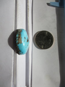 40.8 ct. (29x26x7 mm) Natural Bisbee and Quartz Turquoise Cabochon Gemstone, 1DD 050
