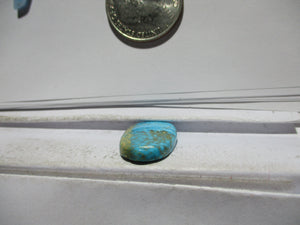 13.1 ct. (24x14.5x4 mm) 100% Natural High Grade Kingman Red Web Turquoise Cabochon Gemstone, HA 20