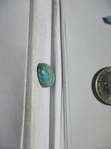 9.1 ct. (23x13x4 mm) 100% Natural High Grade Kingman Red Web Turquoise Cabochon Gemstone, HA 26