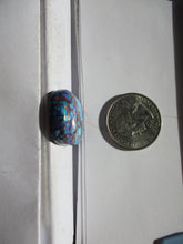 Load image into Gallery viewer, 30.3 ct. (23x19x7 mm) Pressed/Dyed/Stabilized Kingman Wild Purple Mohave Turquoise Gemstone 1DH 013