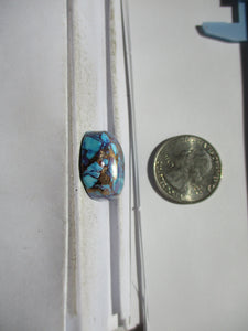 37.6 ct. (22x20x8 mm) Pressed/Dyed/Stabilized Kingman Wild Purple Mohave Turquoise Gemstones, Cabochons 1DL 09