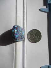 Load image into Gallery viewer, 54.8ct. (43x20x6 mm) Pressed/Dyed/Stabilized Kingman Wild Purple Mohave Turquoise Gemstones, Cabochons 1DL 18