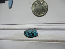 Load image into Gallery viewer, 18.5 ct. (24x17x6 mm) 100% Natural High Grade Web Cloud Mountain (Hubei)) Turquoise Cabochon Gemstone, HC 38