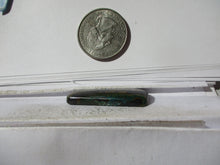 Load image into Gallery viewer, 24.2 ct. (36x15x5 mm) Stabilized Qingu Mine (Hubei) Turquoise Cabochon, Gemstone, 1DQ 022
