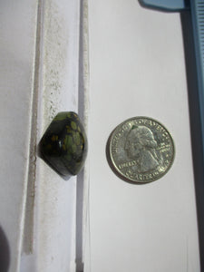 23.6 ct. (24x21x7 mm) Stabilized Qingu Mine (Hubei) Turquoise Cabochon, Gemstone, 1CW 078