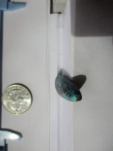 24.7 ct. (37x13x6 mm) Stabilized #8 Turquoise, Cabochon Gemstone, # HP 69