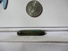 Load image into Gallery viewer, 30.3 ct. (41x12x6 mm) Stabilized Qingu Mine (Hubei) Turquoise Cabochon, Gemstone, 1DQ 01