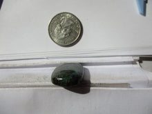 Load image into Gallery viewer, 32.6 ct. (32x18x6 mm) Stabilized Qingu Mine (Hubei) Turquoise Cabochon, Gemstone, 1DQ 019