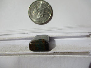 30.4 ct. (23x15x7 mm) Stabilized Qingu Mine (Hubei) Turquoise Cabochon, Gemstone, 1DQ 020