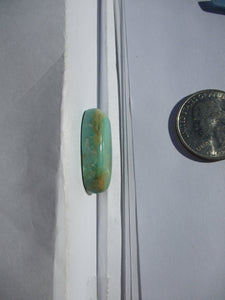 21.8 ct. (26x13x7 mm) 100% Natural Thunderbird Turquoise Cabochon Gemstone, HN 31