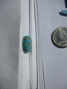 16.1 ct. (20x16.5x5.5 mm) 100% Natural Sierra Nevada Turquoise Cabochon Gemstone, # HN 56