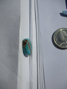 16.1 ct. (20x16.5x5.5 mm) 100% Natural Sierra Nevada Turquoise Cabochon Gemstone, # HN 56