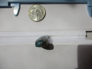 24.7 ct. (37x13x6 mm) Stabilized #8 Turquoise, Cabochon Gemstone, # HP 69