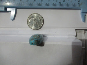 29.7 ct. (34x15x5x6.5 mm) 100% Natural High Grade Kingman Red Web Turquoise Cabochon Gemstone, # HQ 33